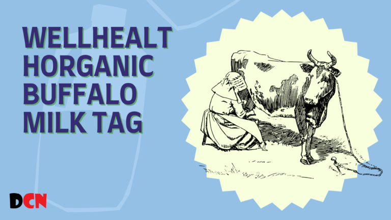 WellHealthOrganic Buffalo Milk Tag