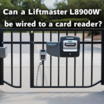 can a liftmaster lj8900w be wired to a card reader