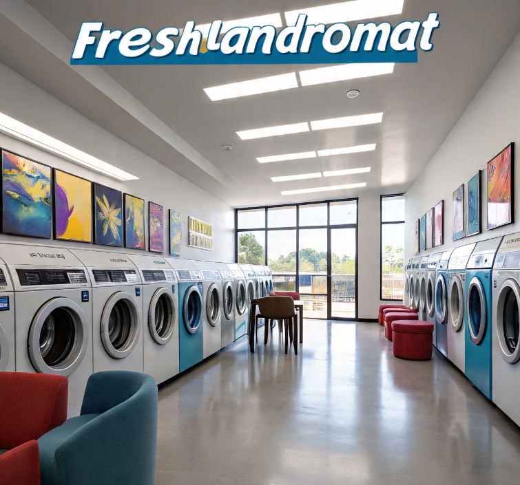 Fresh laundromat