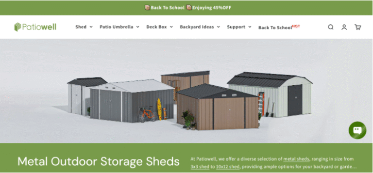 Discover the Ultimate Storage Solution: Why You Need a Patiowell Metal Shed