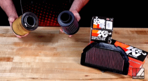 K&N how to clean air filter